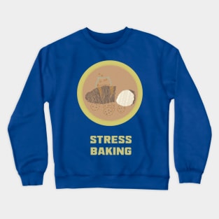 Merit Badge for Stress Baking Crewneck Sweatshirt